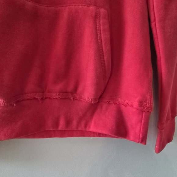 Aeropostale Y2K New With Tag Women's Casual Hoodie Sweater Red Size Medium - Picture 7 of 13